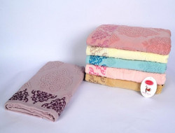 Набор полотенец махровых хлопковых KARVEN H5012 NATZE 50х90 (6шт)