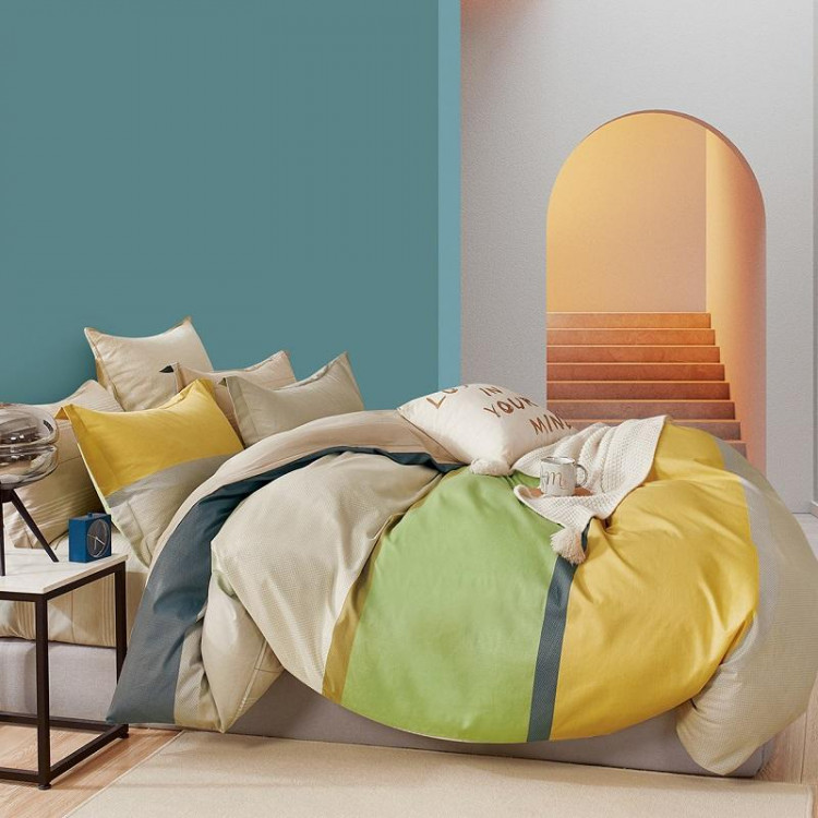 Постельное белье из твила в ПВХ TANGO TPIG3-1824 50х70 (2шт) евро