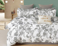 Постельное белье двухстороннее из твил-сатина SAILID BP-158-4 семейное