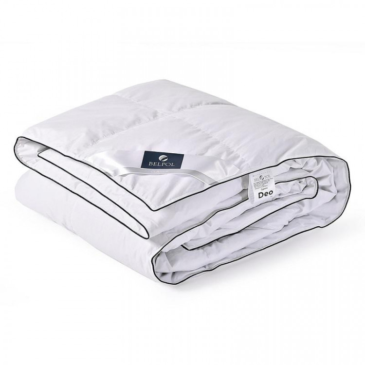 Одеяло кассетное из серого гусиного пуха BELPOL DEO 172х205 всесезонное