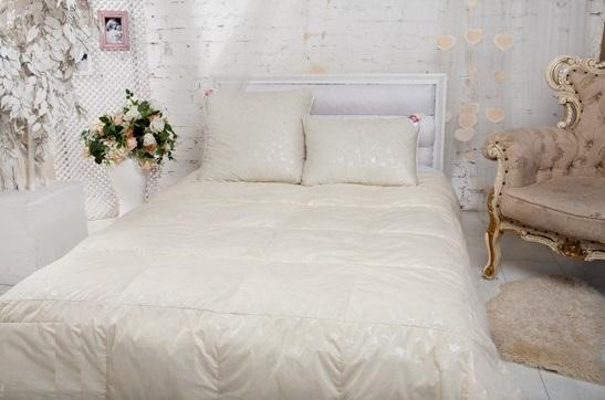 Одеяло пуховое Легкие Сны ТЕССА 140х205 всесезонное