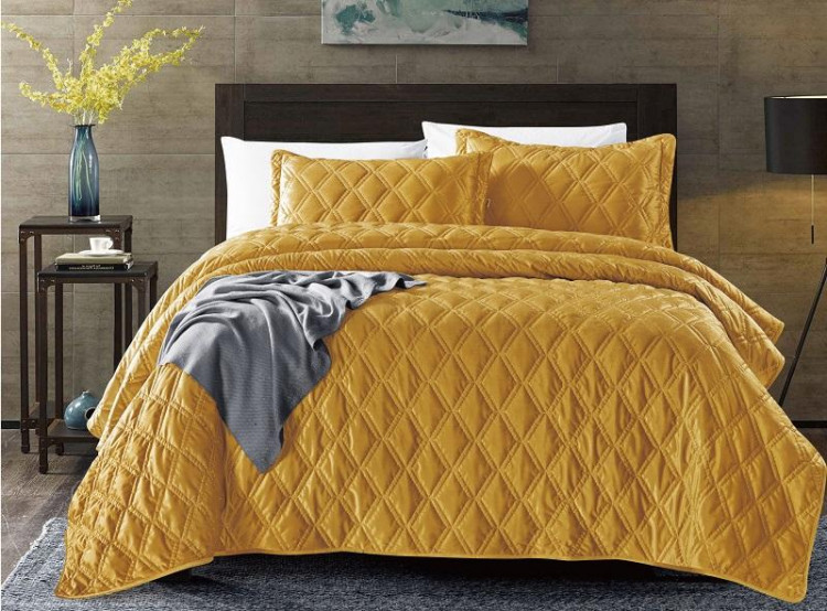 Покрывало с наволочками тонкое велюровое TANGO BACCARA BAC-13 240х260