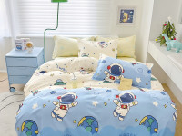 Постельное белье из твил-сатина TANGO happy spece 70х70 (2шт) 1,5-спальное