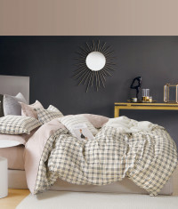 Постельное белье из твил-сатина TANGO классика в клетку 70х70 (2шт) 2-спальное