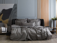 Простыня на резинке GERMAN GRASS Graphite Allure Grass 200х200x40