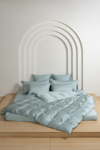 Постельное белье GERMAN GRASS SEA WAVE BRILLIANT GRASS 50х70 (2шт), 70х70 (2шт) евро