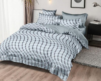 Постельное белье из печатного твил-сатина SAILID BR-7-3 евро