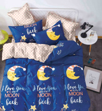 Постельное белье из твил-сатина TANGO good night 50х70 (2шт) 1,5-спальное