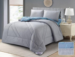 Постельное белье из микросатина с одеялом TANGO DE VERANO Y-05 50х70 (2шт) евро