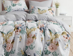 Постельное белье двухстороннее из твил-сатина SAILID BP-168-4 семейное