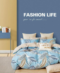 Постельное белье двухстороннее из твила TANGO TPIG-1723 50х70 (2шт), 70х70 (2шт) евро