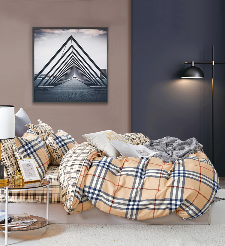 Постельное белье из твил-сатина в ПВХ TANGO барбарис 50х70 (2шт) евро