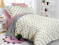 Постельное белье двухстороннее из сатина SAILID BL-33-3 евро