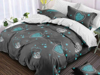 Постельное белье из микросатина TANGO лампарто 50х70 (2шт) семейное