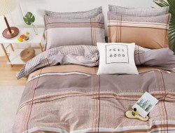 Постельное белье из сатина АЛЬВИТЕК клетка айро семейное