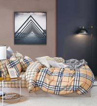 Постельное белье из твил-сатина TANGO барбарис 70х70 (2шт) 2-спальное