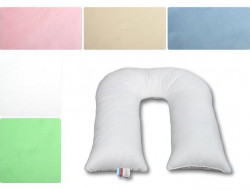 Наволочка из сатина для подушки АЛЬВИТЕК U 280х35 белая