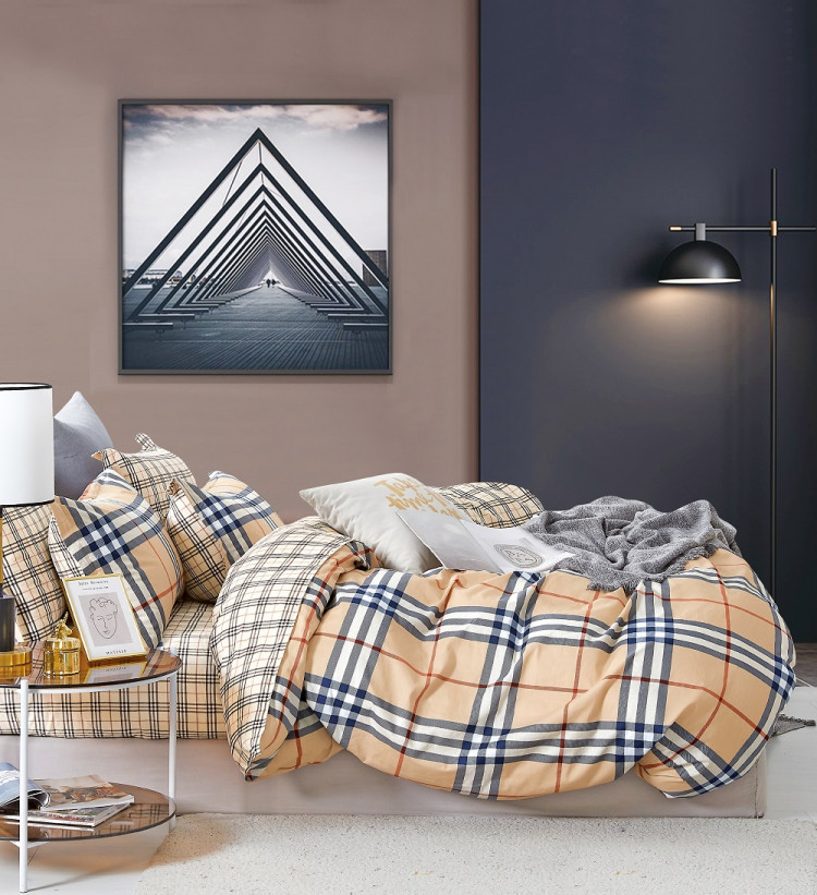 Постельное белье из твил-сатина TANGO барбариска 50х70 (2шт) 2-спальное