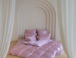 Постельное белье GERMAN GRASS LILAC BRILLIANT GRASS 70х70 (2шт) семейное