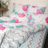 Постельное белье из твил-сатина BELPOL МАКАРУНЫ 50х70 (2шт), 70х70 (2шт) семейное