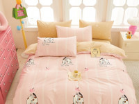 Постельное белье из твил-сатина TANGO ленивый котик 70х70 (2шт) 2-спальное