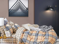 Постельное белье из твил-сатина TANGO барбариска 70х70 (2шт) 2-спальное