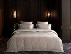 Постельное белье из хлопкового жаккарда ASABELLA 1514-6 50х70 (2шт) и 70х70 (2шт) евро