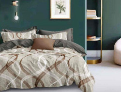 Постельное белье из сатина АЛЬВИТЕК волны семейное