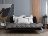 Комплект наволочек из египетского хлопка GERMAN GRASS с широкой отделкой Alpine Graphite Allure Grass 50х70 (2шт)