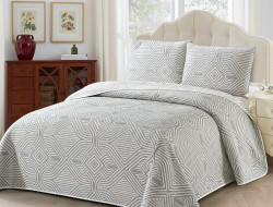 Покрывало с наволочками тонкое жаккардовое TANGO PARISIENNE PR-18 230х250