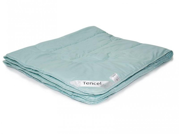 Одеяло стеганое из тенсела и искусственного лебяжьего пуха BELPOL TENCEL AIR 140х205 всесезонное