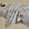 Постельное белье из фланели с простыней на резинке 160х200 ASABELLA Единение 50х70 (2шт) и 70х70 (2шт) евро