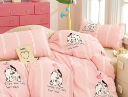 Постельное белье из твил-сатина TANGO lazy days 50х70 (2шт) 2-спальное