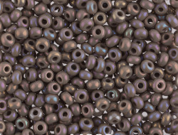 Бисер PRECIOSA (Чехия) круглый 1 10/0 2.3 мм 500 гр 44020 (Ф280) серый