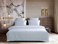 Постельное белье из хлопкового жаккарда ASABELLA Гексагон 50х70 (1шт) и 70х70 (1шт) 1,5-спальное