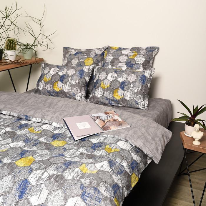 Постельное белье из твил-сатина BELPOL ИЛЛЮЗИЯ 50х70 (2шт), 70х70 (2шт) семейное