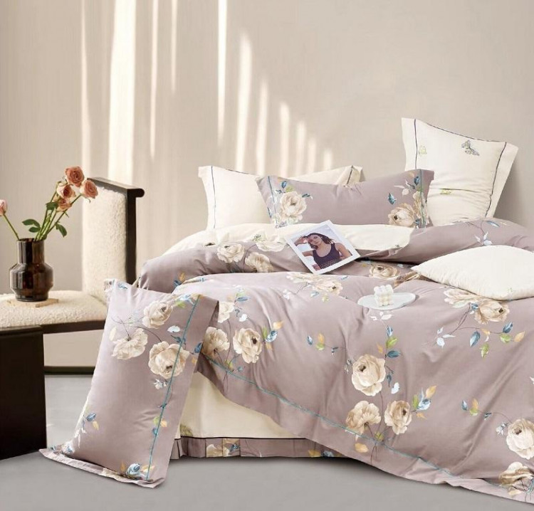 Постельное белье из сатина АЛЬВИТЕК чиккарино семейное